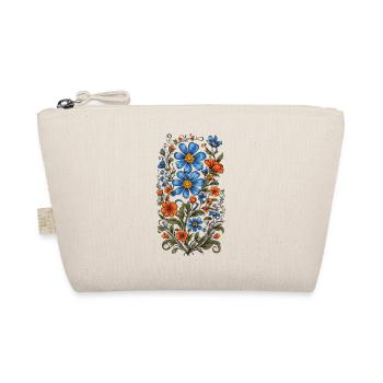 Décoration florale Vintage Esthétique Streetwear Design - Trousse biologique - nature - Devant