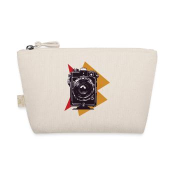Vintage Photo Camera Aesthetic & Retro Camera - Organic Pouch - nature - Front