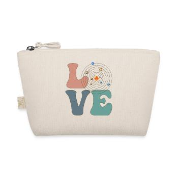 LOVE Solar System Astrology Planets - Organic Pouch - nature - Front