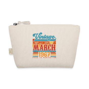Mars 1967, Cadeau Anniversaire Vintage Mars 1967. - Trousse biologique - nature - Devant