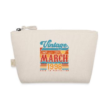 Mars 1998, Cadeau Anniversaire Vintage Mars 1998. - Trousse biologique - nature - Devant