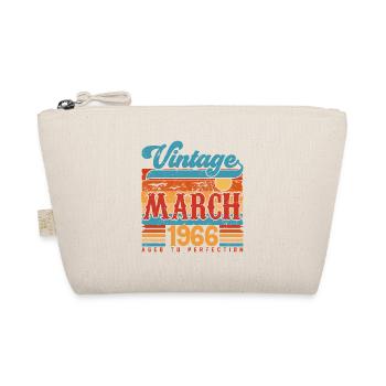 Mars 1966, Cadeau Anniversaire Vintage Mars 1966. - Trousse biologique - nature - Devant