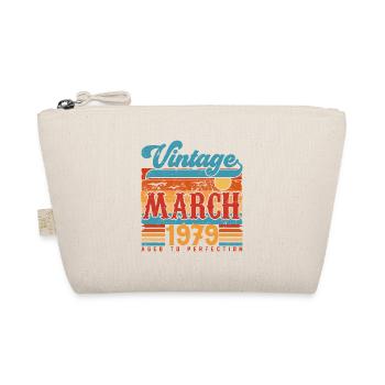 Mars 1979, Cadeau Anniversaire Vintage Mars 1979. - Trousse biologique - nature - Devant