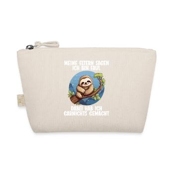 Mes parents disent tous que je suis paresseux - Trousse biologique - nature - Devant
