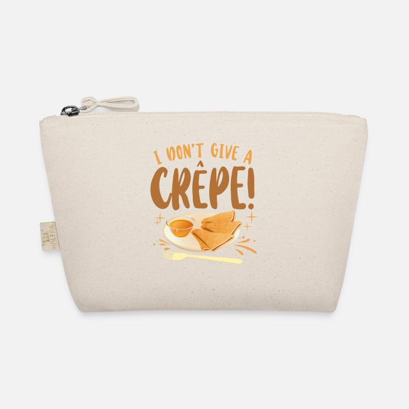 Pancake Lover Kids Pun I Don't - Bio-Täschchen - Natur