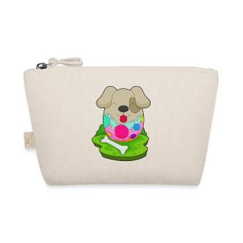 Dog Easter Easter Egg - Organic Pouch - nature - Front