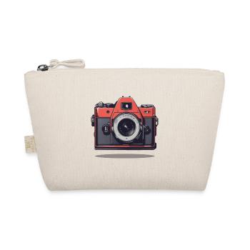 Vintage Photo Camera Aesthetics Retro Camera - Organic Pouch - nature - Front