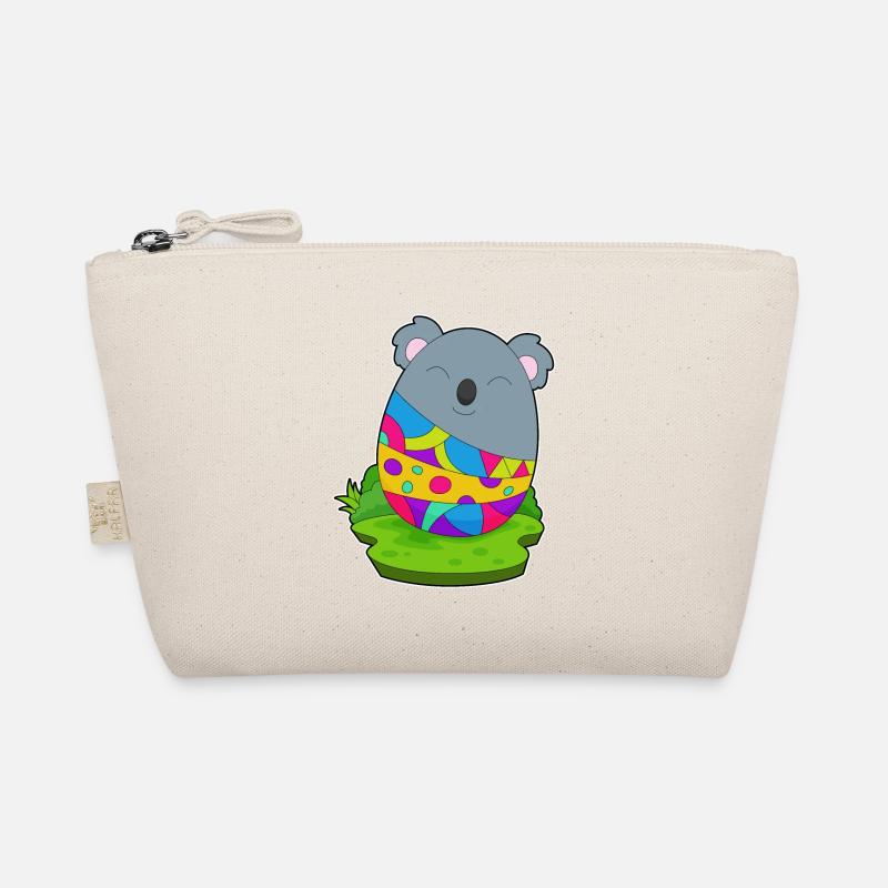 Koala Ostern Osterei - Bio-Täschchen - Natur