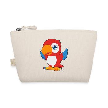 Parrot Pupil Pencil School - Organic Pouch - nature - Front