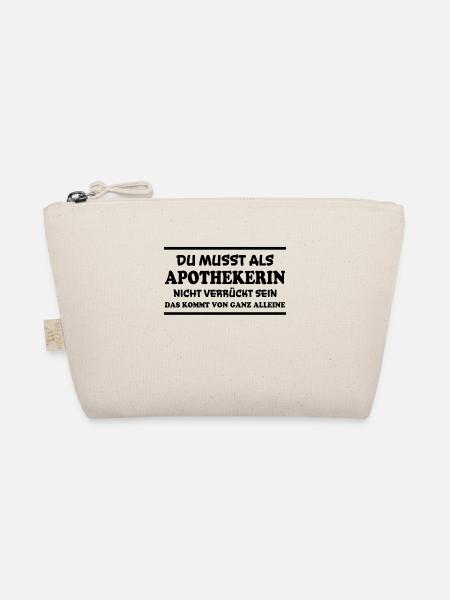 Apothekerin Spruch Apotheke Apothekerin Geschenk - Bio-Täschchen - Natur