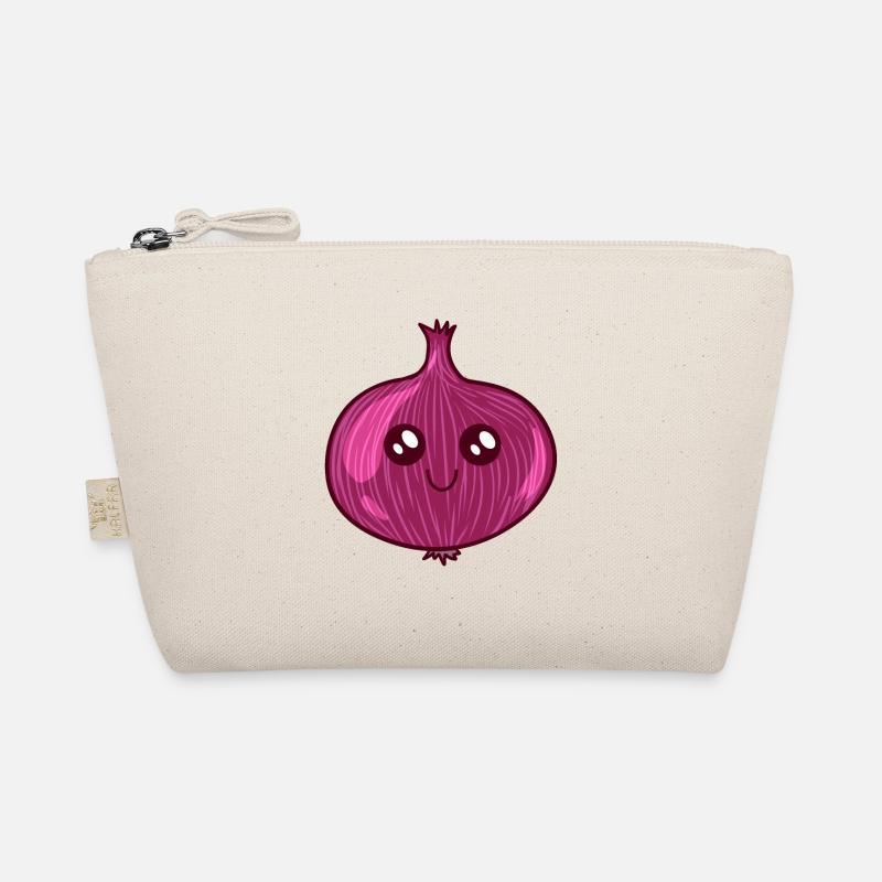Red Onion Vegetable Spice Kawai Kitchen Face Organic Pouch