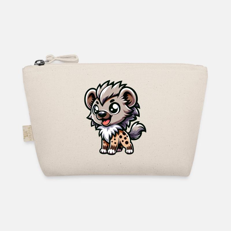 Niedliche Hyäne Comic & Cartoon Design Bio-Täschchen