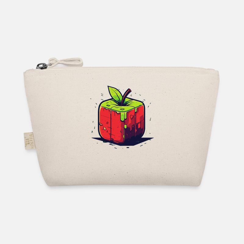 Würfel Apfel Cube Apple Bio-Täschchen