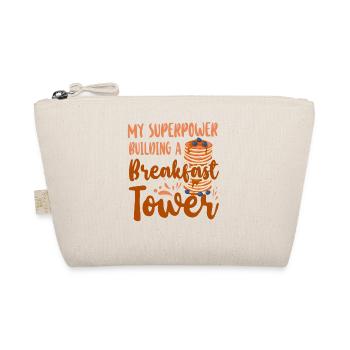 Pancake Lover Kids My Superpower - Bio-Täschchen - Natur - Vorne