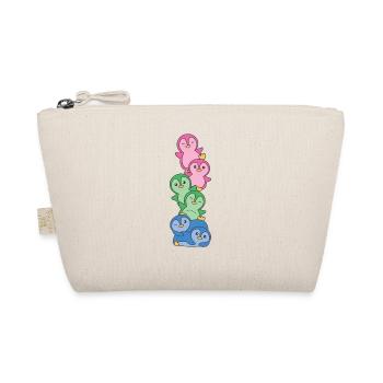 Polysexuel Drapeau Fierté LGBTQ Pingouin mignon - Trousse biologique - nature - Devant