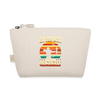 Never Underestimate An Old Man Who Loves Archery - Organic Pouch - nature - Front