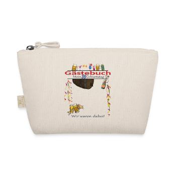 35e anniversaire homme et femme livre d’or - Trousse biologique - nature - Devant