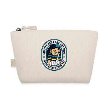 Gravity And I Are Not Done Broken Bone Surgeon - Organic Pouch - nature - Front