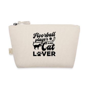 Floorball player and cat lover - Cat Owner Floorba - Bio-Täschchen - Natur - Vorne