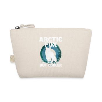 Cadeau mignon renard arctique - Trousse biologique - nature - Devant