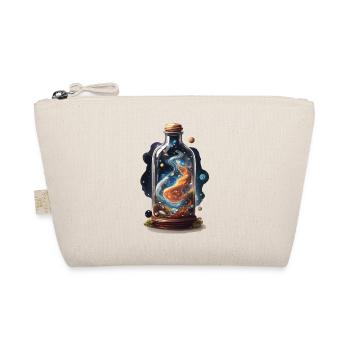 Universum in Flasche Boho Style Ästhetik - Bio-Täschchen - Natur - Vorne