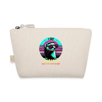 I Eat Snakes Vintage Mungo - Bio-Täschchen - Natur - Vorne