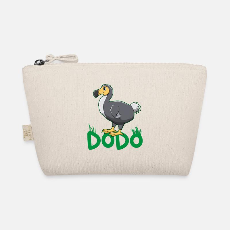Bird Lover Flying Bird Dodo Organic Pouch