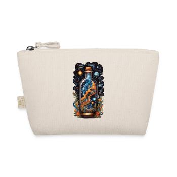 Galaxie en bouteille Boho Style esthétique - Trousse biologique - nature - Devant