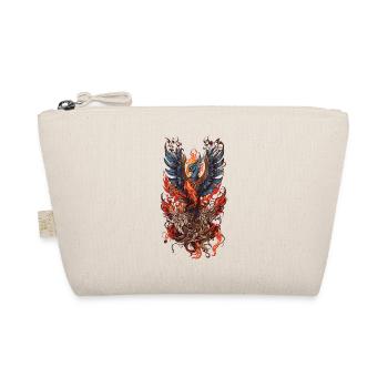 Ikonisches Fabelwesen Phönix Vogel Streetwear - Bio-Täschchen - Natur - Vorne