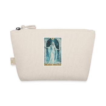 Tarotkarte The High Priestess Die Hohepriesterin - Bio-Täschchen - Natur - Vorne