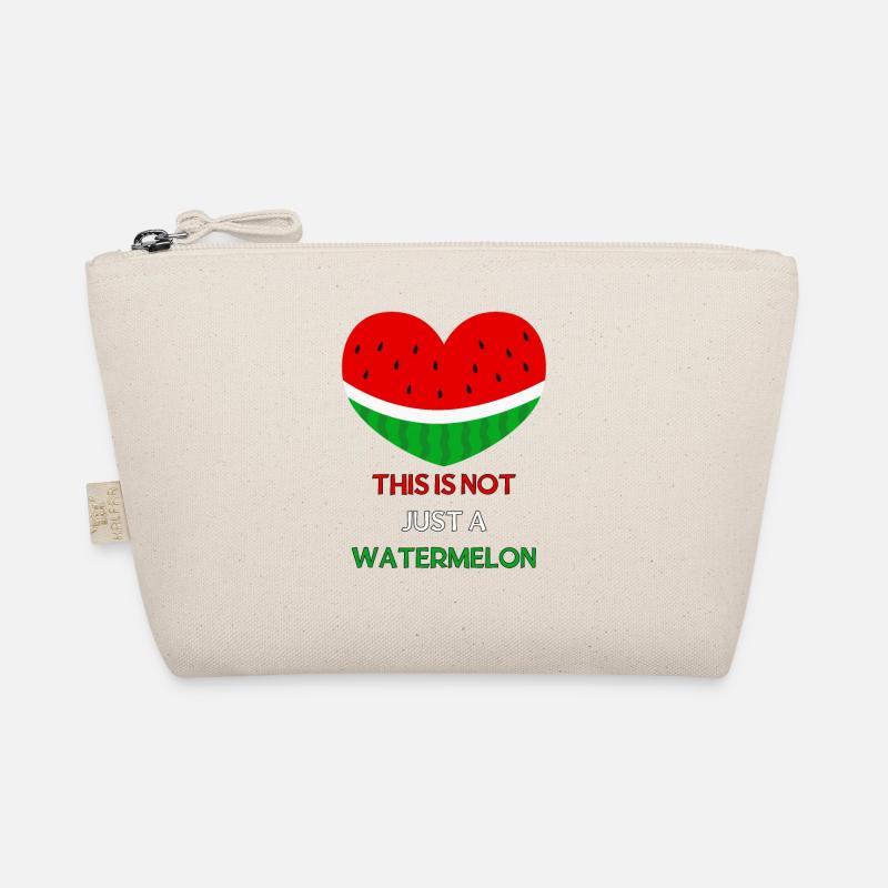 This is not a Watermelon, Palästina, Palestine - Bio-Täschchen - Natur