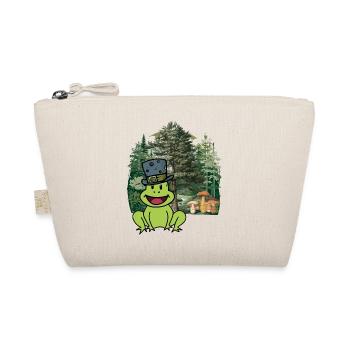 forest dweller, toad, hat, frog, forest animals, child - Organic Pouch - nature - Front