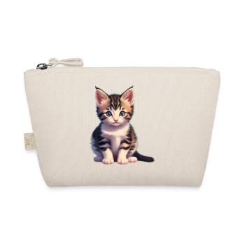 Katze - Bio-Täschchen - Natur - Vorne