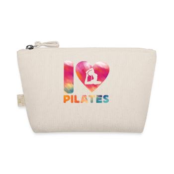 Pilates Instructor Teacher Heart - Bio-Täschchen - Natur - Vorne