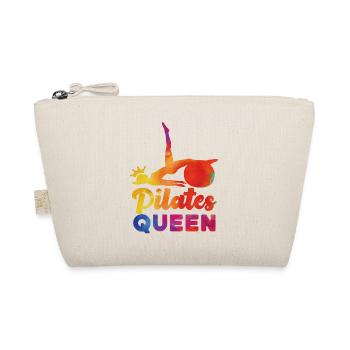 Pilates Instructor Teacher Queen - Bio-Täschchen - Natur - Vorne