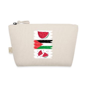 Drapeau de la Palestine avec pastèque - Trousse biologique - nature - Devant