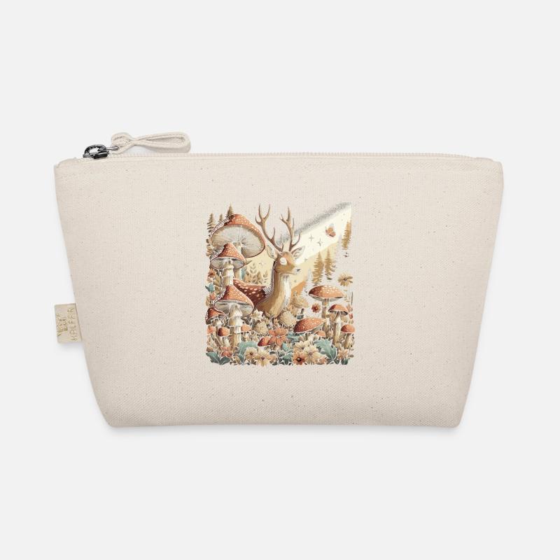 Cottagecore Aesthetic Deer Bio-Täschchen