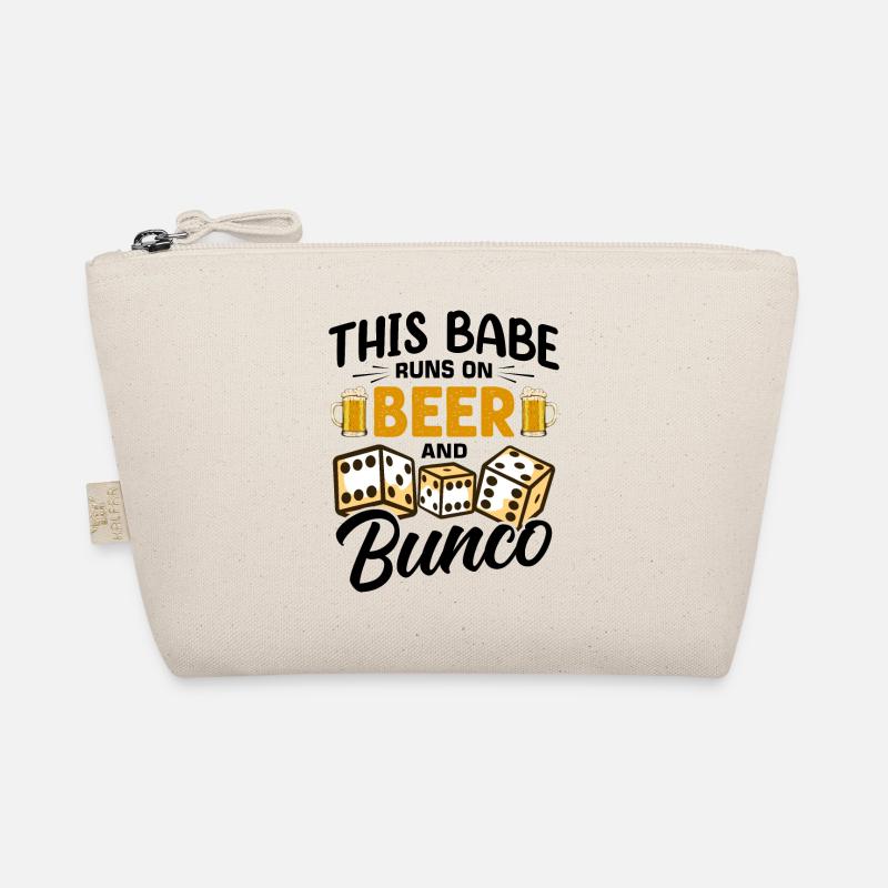 Bunco Squad Bunco Dice Bunco Game Night Organic Pouch