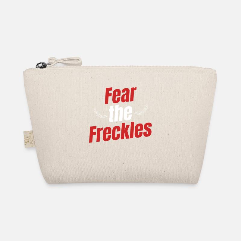 Scared Freckles Funny British Organic Pouch