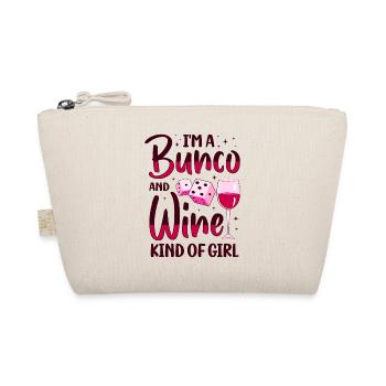 Bunco Squad Bunco Dice Bunco Game Night - Organic Pouch - nature - Front