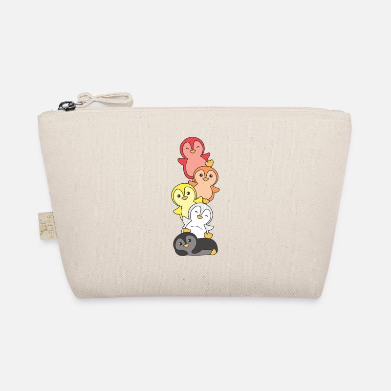 Lithsexual Flag Pride LGBTQ Cute Penguin Organic Pouch