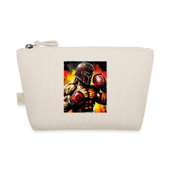 Spartaner Boxer Kämpfer Gladiator Boxing - Bio-Täschchen - Natur - Vorne