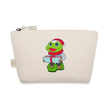 Frosch Weihnachten Paket - Bio-Täschchen - Natur - Vorne