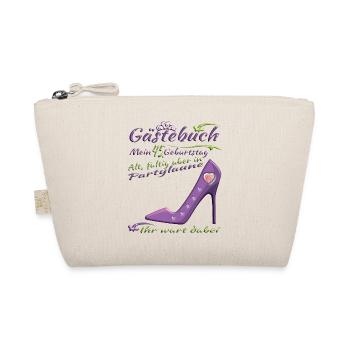 45e anniversaire homme et femme livre d’or - Trousse biologique - nature - Devant