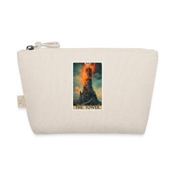 Tarot Cards Tarot Card The Tower The Tower - Organic Pouch - nature - Front