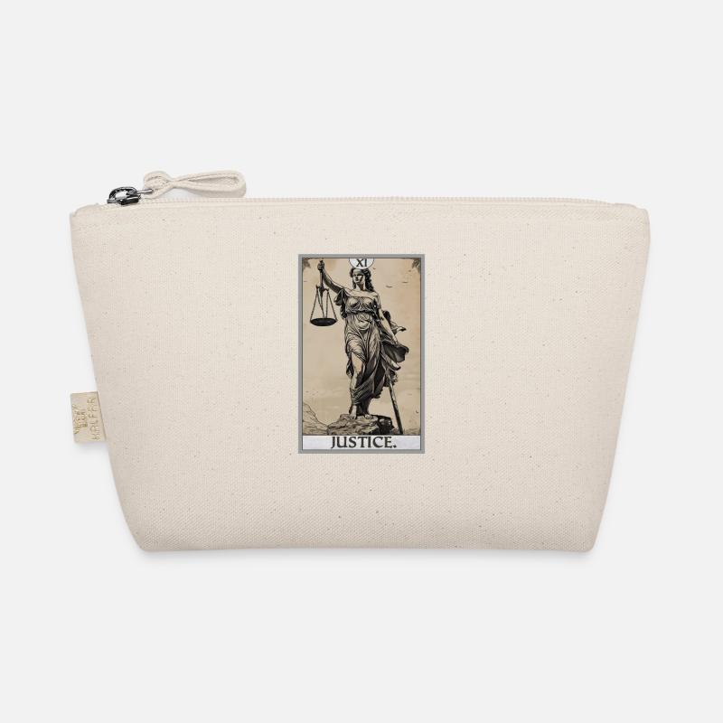 Cartes de tarot Carte de tarot Justice Justice Trousse biologique