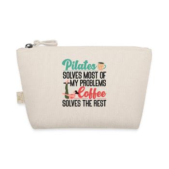 Pilates Instructor Teacher Coffee - Organic Pouch - nature - Front