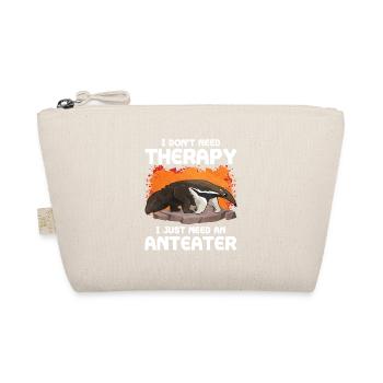 Dear Anteater Gift - Organic Pouch - nature - Front