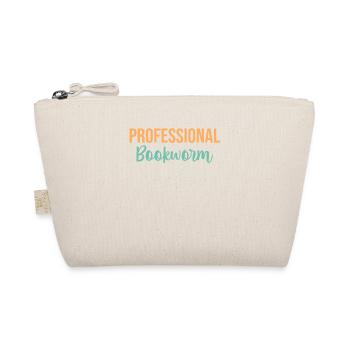 Professional Bookworm Abibliophobia - Organic Pouch - nature - Front