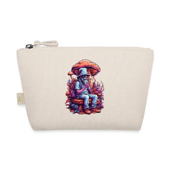 Forest Mushrooms Psychedelic Art Music Festival Goa - Organic Pouch - nature - Front